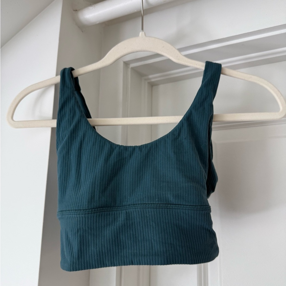 Lulu lemon Ribbed reversable Crop Top/bra